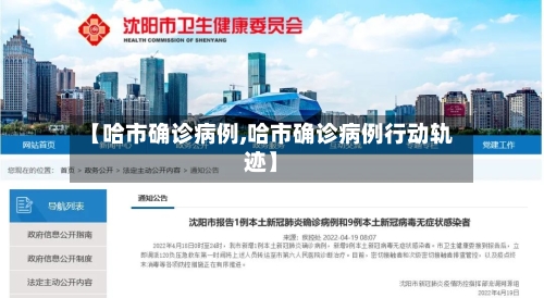 【哈市确诊病例,哈市确诊病例行动轨迹】