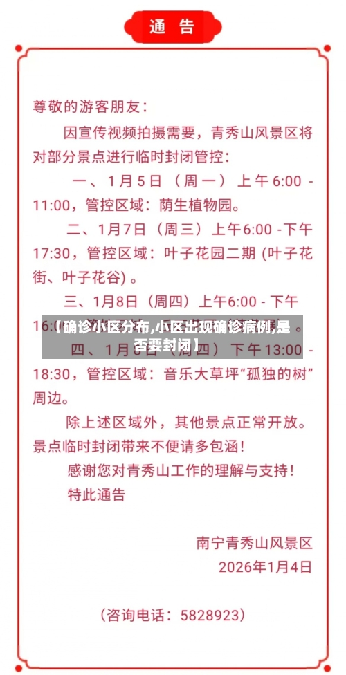 【确诊小区分布,小区出现确诊病例,是否要封闭】