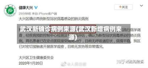 武汉新确诊病例来源(武汉新增病例来源)-第3张图片
