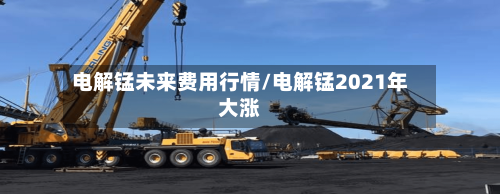 电解锰未来费用行情/电解锰2021年大涨-第2张图片
