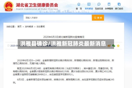 洪雅县确诊/洪雅新冠肺炎最新消息