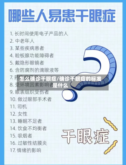 怎么确诊干眼症/确诊干眼症的标准是什么