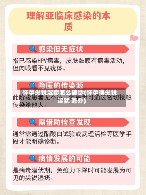 怀孕尖锐湿疹怎么确诊(怀孕得尖锐湿犹 咋办)-第1张图片