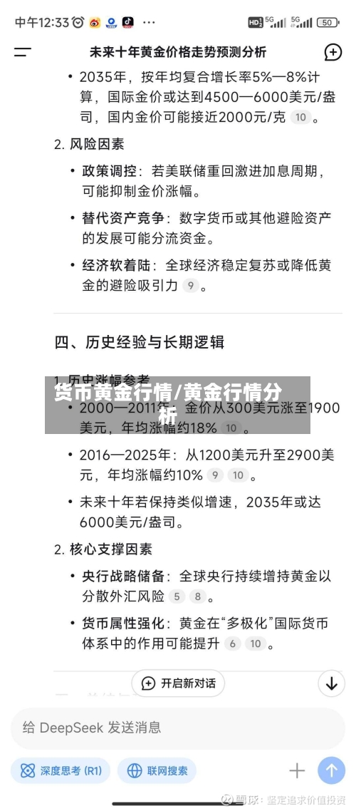 货币黄金行情/黄金行情分析-第2张图片
