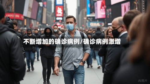 不断增加的确诊病例/确诊病例激增