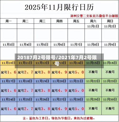 20187月2号限号/2021年7月2号限号-第2张图片