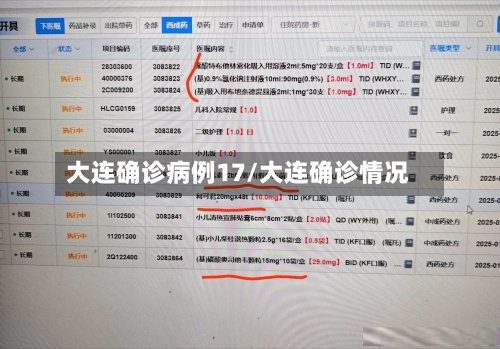 大连确诊病例17/大连确诊情况