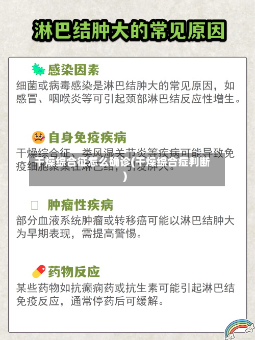 干燥综合征怎么确诊(干燥综合症判断)